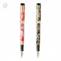 Q-29 High end business gift new design full acrylic fountain pen smoothing writing calligraphy pen