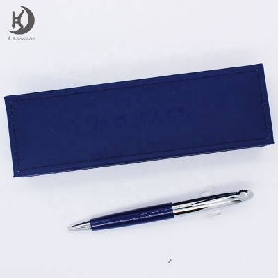 Luxury promotional business gift pen executive good quality custom logo metal ball pen set