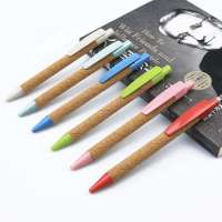 New Design ECO Friendly Custom Logo Cork Wood Ballpoint Pen