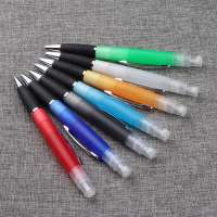 Good quality  2 in 1 Multifunction Spray Ball Pen with Rubber Grip