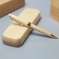 2020 cheap wood wooden carved engraved logo   pen with box